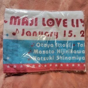 Uta no Prince-sama STARISH Maji Love Live 1000% Concert Muffler Towel